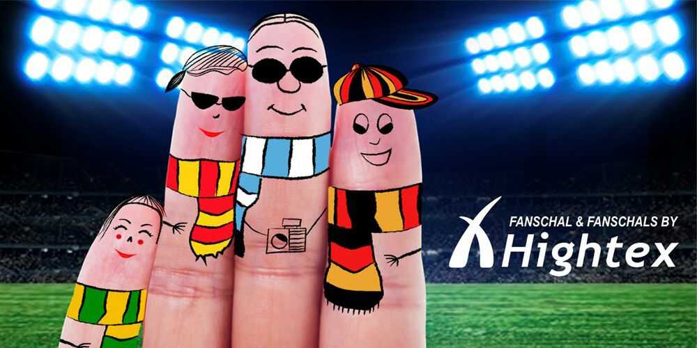 Auto Schal gestrickt vom Fanschal Hersteller - Fanschalstrickerei